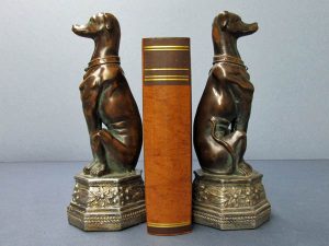 Whippet bookends
